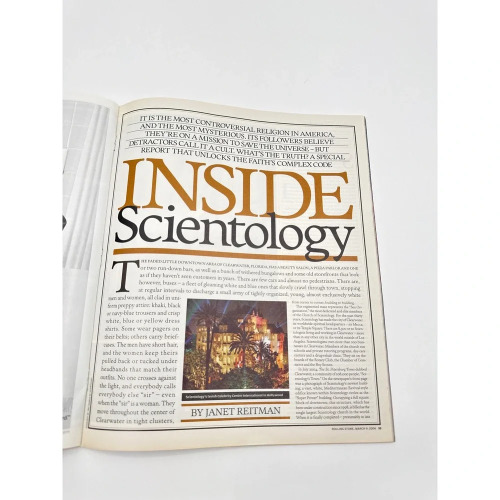 Rolling Stone March 9 2006 Shaun White Fall Out Boy Scientology Issue 995